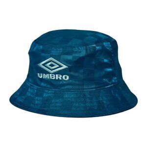 New Umbro Checkerboard Bucket Hat Cap Aster/Mist - OSFM